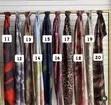 Box Printed Chiffon Veils - 1