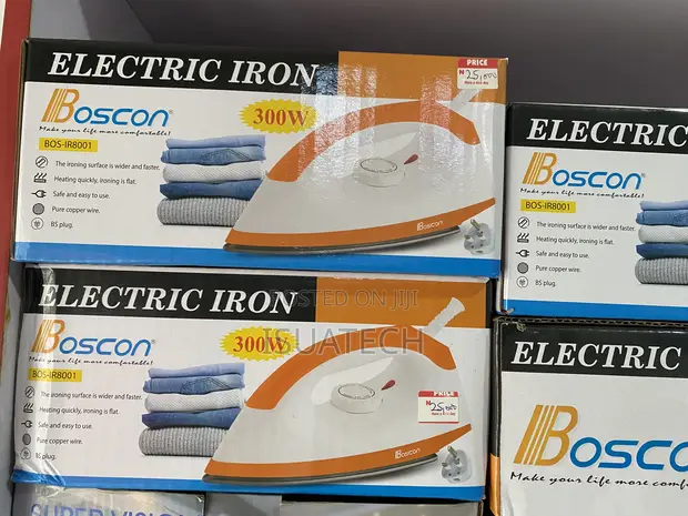 Boscon Electric Iron - Brand New - 1
