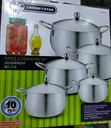 Saitin Tukwanen Alumini na Gaske 10-Piece - 1