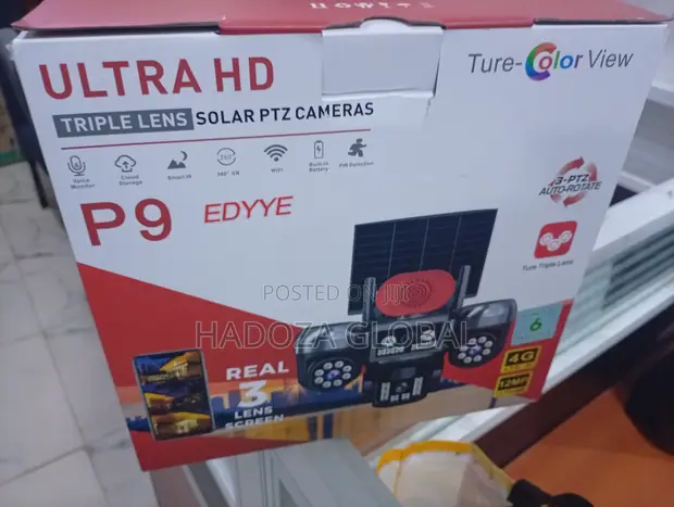Advanced Outdoor CCTV Camera with Triple Lens - 1