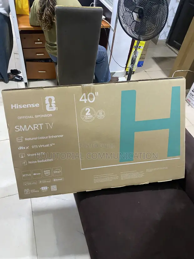 Hisense 40" Slim Screen Smart TV - 1