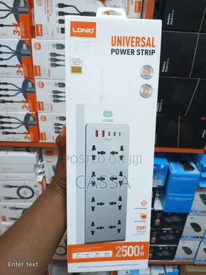 LDNIO Universal Power Strip with 65W PD Fast Charge