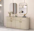 Luxury Imported Sideboard with Hanging Mirror - 3