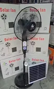 16-Inch Rechargeable Solar Standing Fan - 1