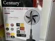 Century Fan Mai Sake Ɓatawa Da Hasken LED Da Remote - 1