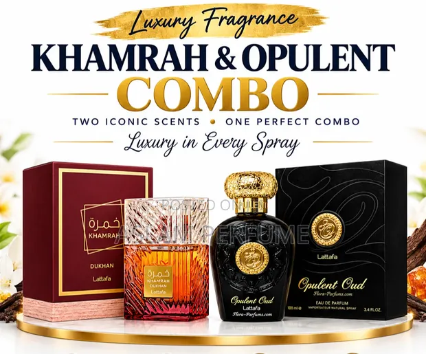 Lattafa Khamrah + Opulent Oud Combo Eau de Parfum - 1
