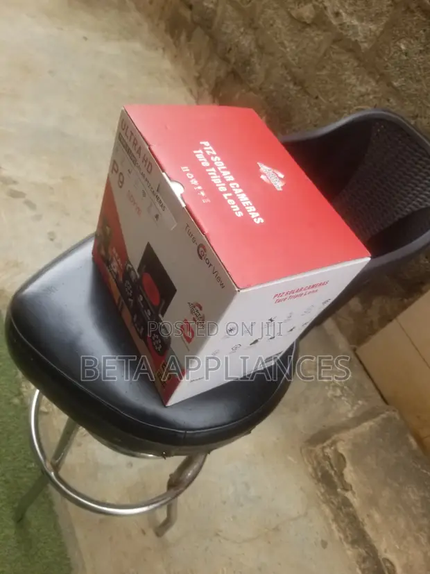 Ultra HD Triple-Lens Solar PTZ Security Camera - 1