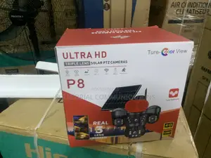 Ultra HD Solar PTZ Camera with Triple Lens