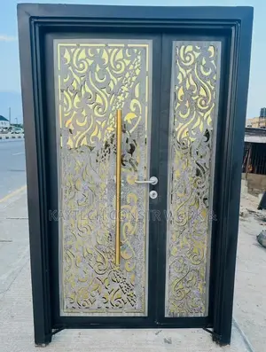 Luxury Superdoor Turkey Steel Front Door - Black