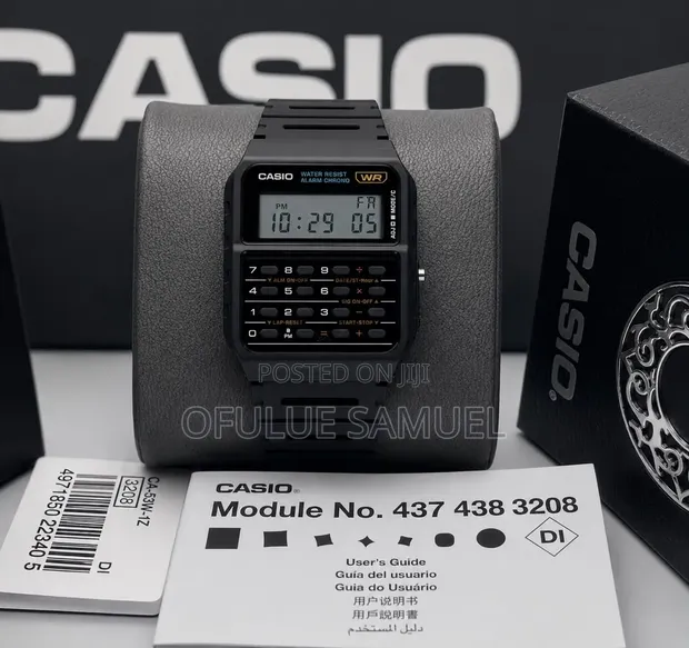 Original Casio CA-53W Calculator Watch - 1