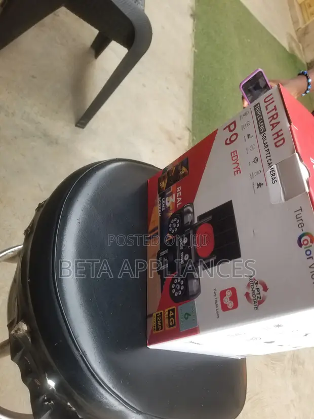 Ultra HD Triple-Lens Night Vision Solar PTZ Camera - 1