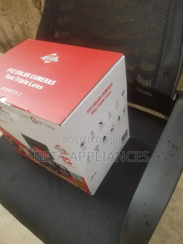 Advanced Triple-Lens Solar PTZ Surveillance Camera - 1