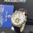 Hanboro Leather Automatic Watch - 2