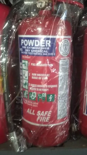 All Safe Fire 6KG ABC Dry Chemical Powder Fire Extinguisher