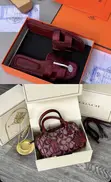 Goodpatner Multicolor Genuine Leather Handbag - 1