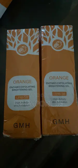 Exfoliating Brightening Gel - Orange Scent