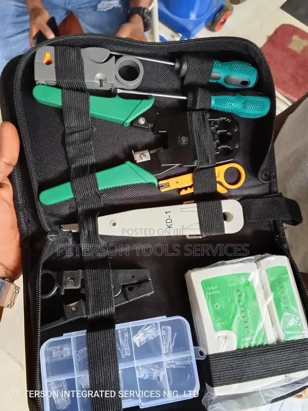 Network Cable Tester Tool Kit - Brand New - 1