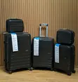Lanvin Paris Glossy Anti-Scratch Expansion Luggage Set (5 Pieces) - 2