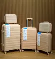Lanvin Paris Glossy Anti-Scratch Expansion Luggage Set (5 Pieces) - 3