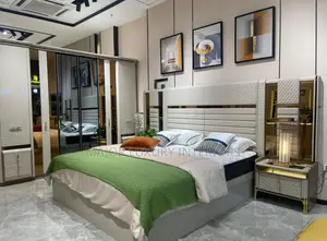 Babban Matsayi Mai Jin Dadi Bed da Bedframe Set