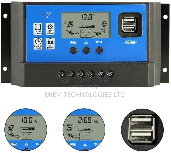Miem Solar 20A Charge Controller - 1