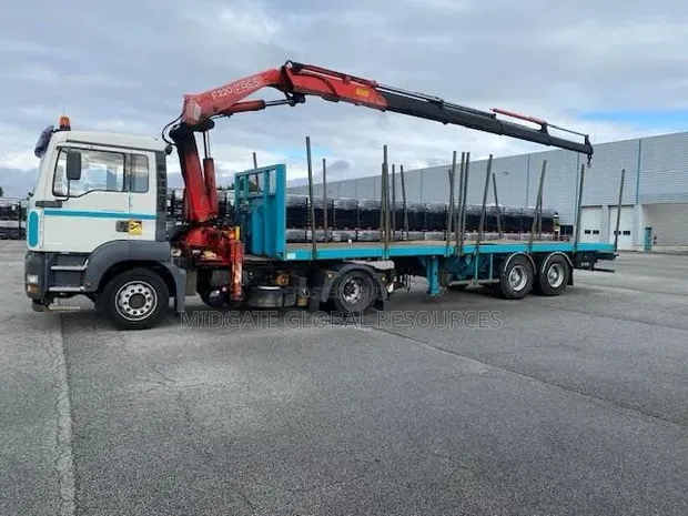 40ft Jirgin Dandalin Tare da HIAB Crane don Hayarwa - 1