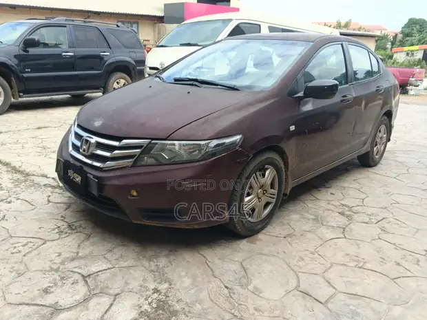 Honda City 2012 Burgundy - 1