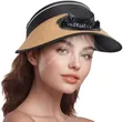 Solar Powered Rechargeable Fan Visor Hat - 3