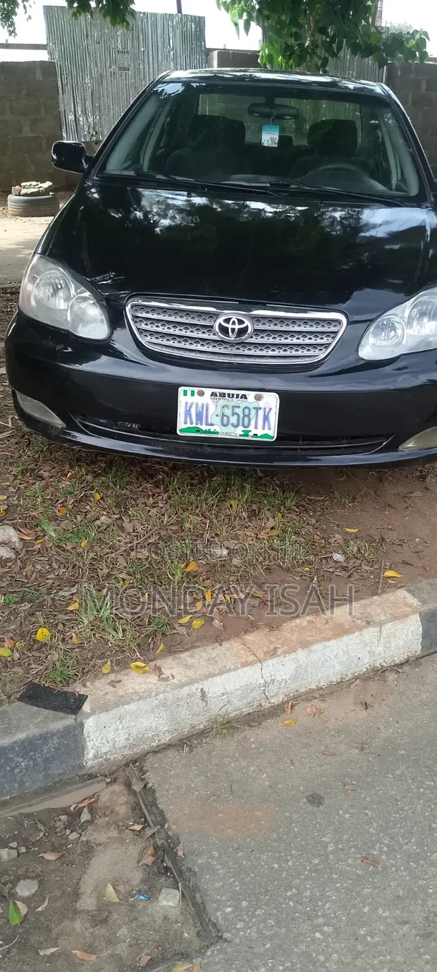 Toyota Corolla 2007 Black - 1