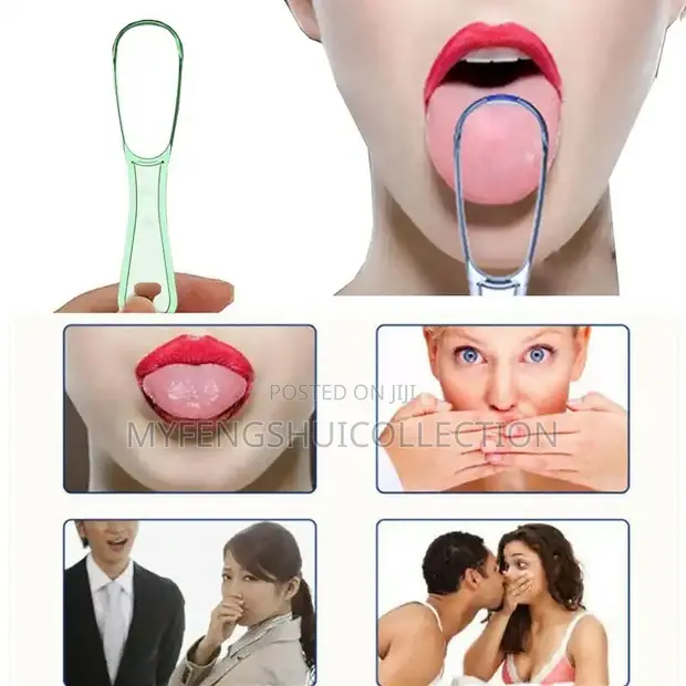 Silicone Tongue Scraper Mai Kawar da Bacin Baki - 1