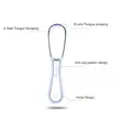 Silicone Tongue Scraper Mai Kawar da Bacin Baki - 5