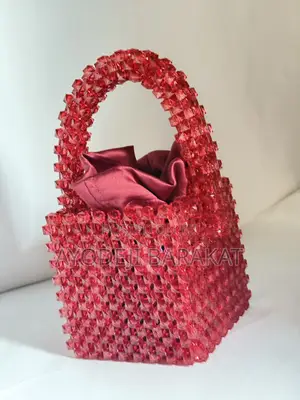 Handmade Crystal Beaded Bag
