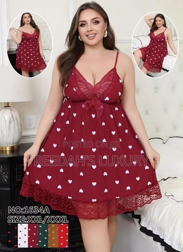 Scarlet Rose Curve Babydoll Lingerie - 1