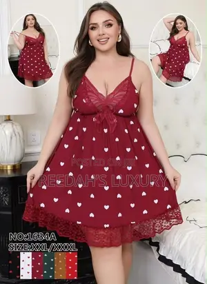 Scarlet Rose Curve Babydoll Lingerie