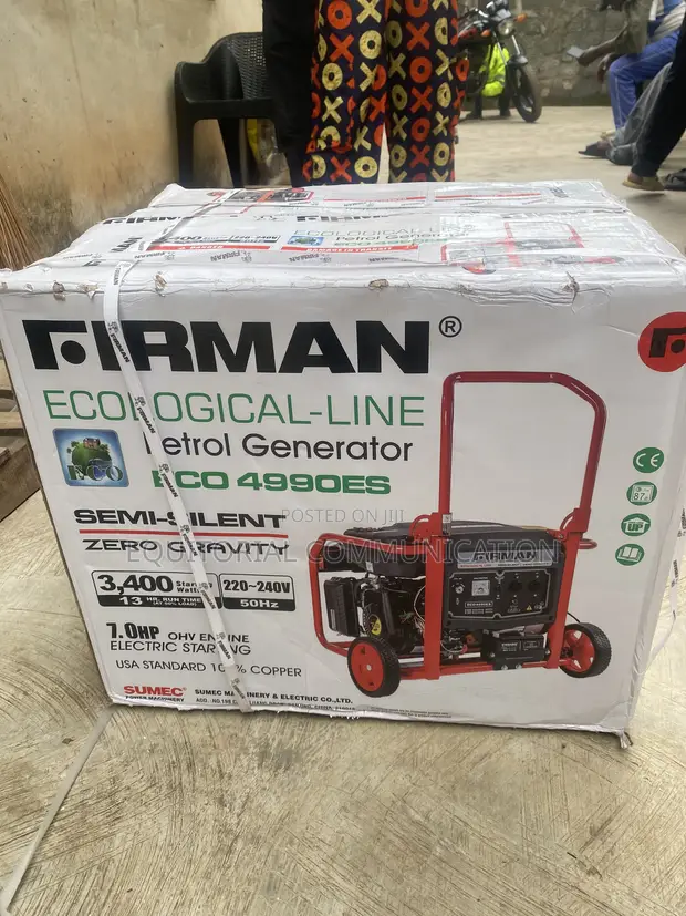 Firman ECO 4990ES 3400W Electric Start Generator - 1