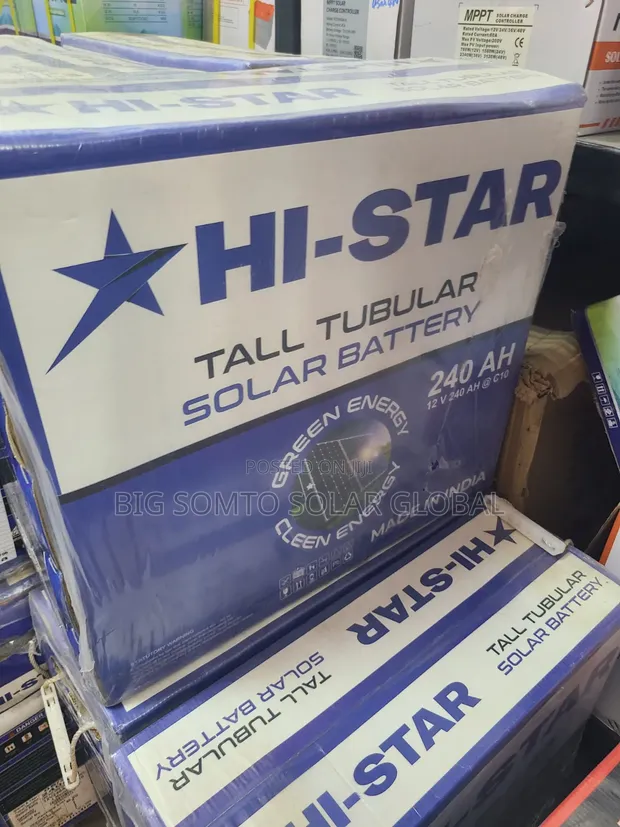 HI Star Tubular Battery 240Ah/12V - 1