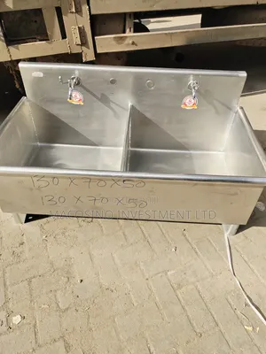 Used ACE Stainless Steel Scrub Sink