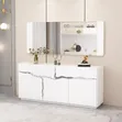 Unique Modern Sideboard with Mirror - 2
