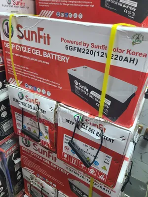 Sunfit 220Ah/12V Deep Cycle Dry Cell Battery
