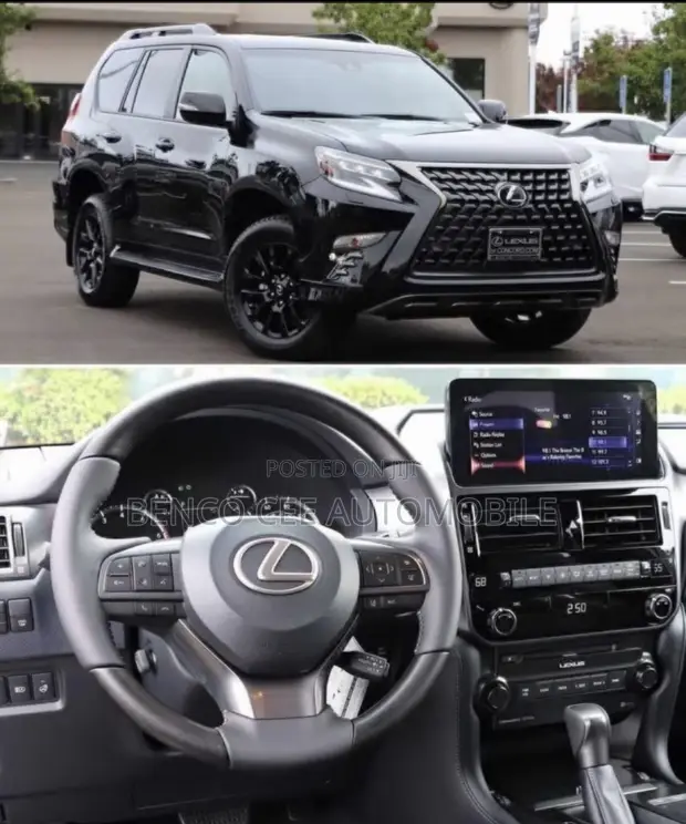 Gyaran Cikin Lexus GX460 2010-2020 zuwa Tsarin 2023 Console - 1