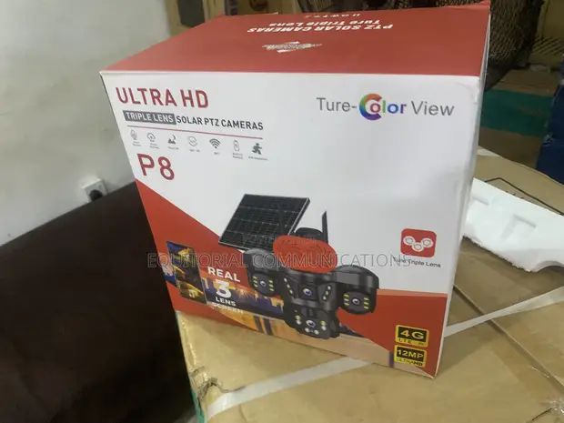 Ultra HD Triple-Lens Solar PTZ Camera - 1