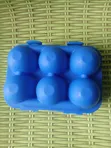 Portable 6-Egg Plastic Carrier - 1