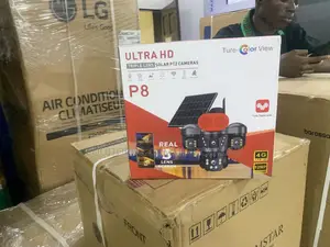 Ultra HD Solar PTZ Camera with Triple Lens