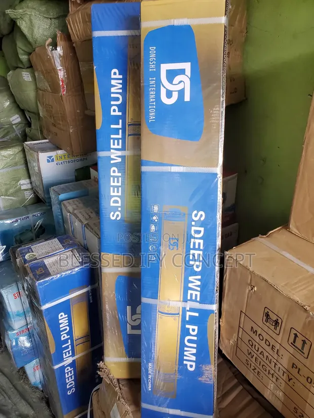 1HP Deep Well Submersible Pump - 1