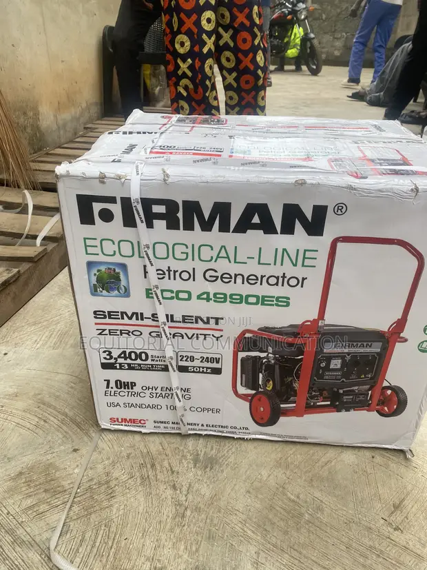 Brand New Firman ECO 4990ES 3.4KW Generator - 1