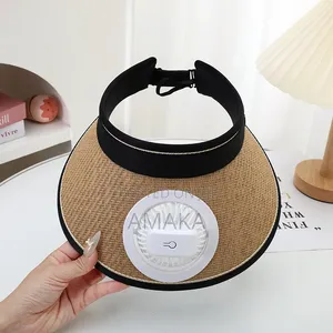 Rechargeable Fan Sun Protection Visor Hat