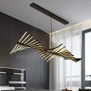 Nordic Minimalist Fishbone Chandeliya