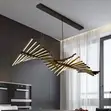 Nordic Minimalist Fishbone Chandeliya - 1