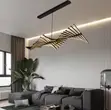 Nordic Minimalist Fishbone Chandeliya - 2