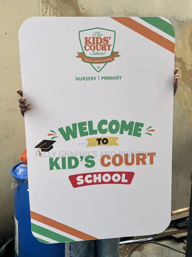 Foam Board Cutout Printing Service - 1